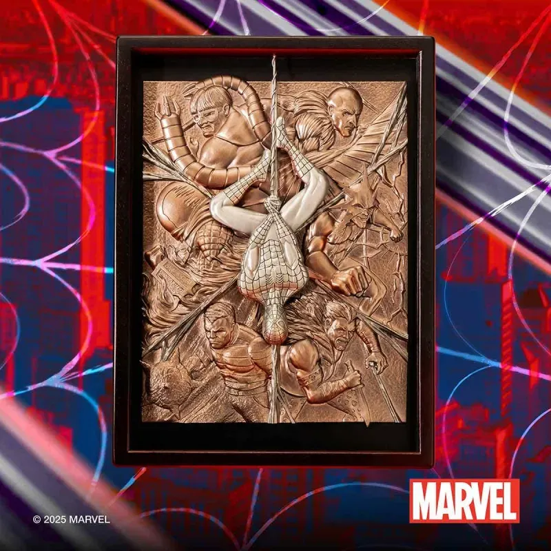 Spider Man vs The Sinister Six Plaque