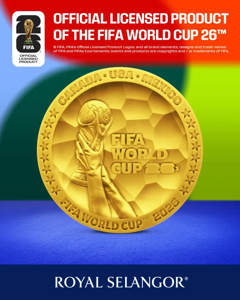 Fifa World Cup 26™ Gilt Medallion