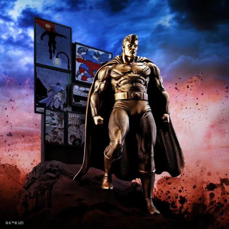 LE Gilt Superman The Dark Knight Returns