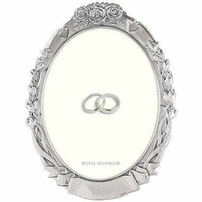 Photoframe (5r) Roses & Larkspur