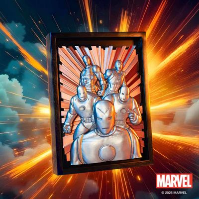 Iron Man Evolution Plaque