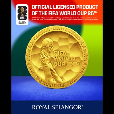 Fifa World Cup 26™ Gilt Medallion
