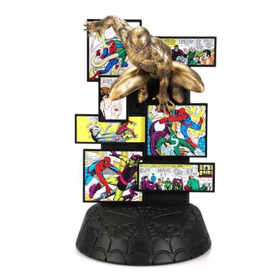 LE Origins Gilt Spider Man Figurine