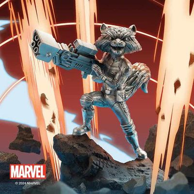 Rocket Raccoon Figurine