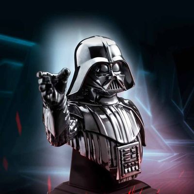 Darth Vader Engraved Pewter Figurine