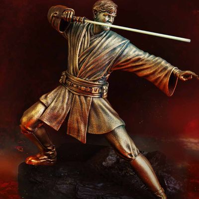 Luke Skywalker Pewter Figurine