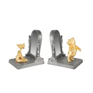 LE Gilt Pooh & Tigger Bookend Pair, bilde 3