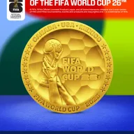 Fifa World Cup 26™ Gilt Medallion, bilde 1
