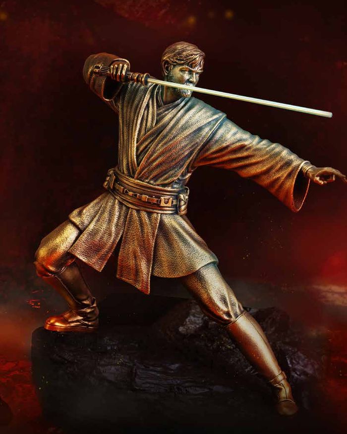 Luke Skywalker Pewter Figurine