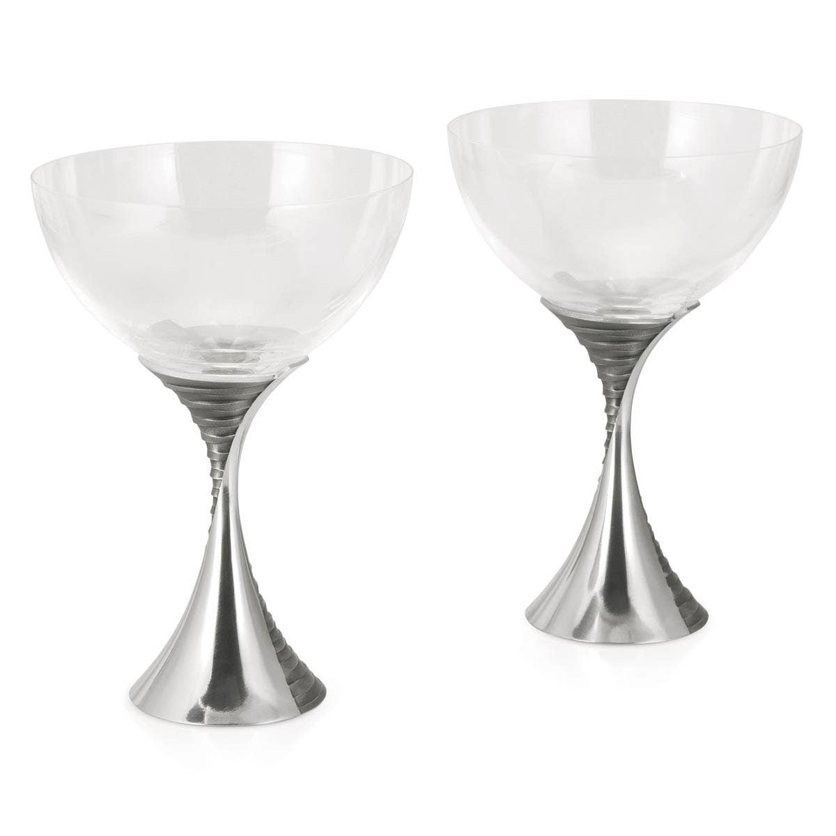 Champagne Coupe Pair — Weave Collection, bilde 4