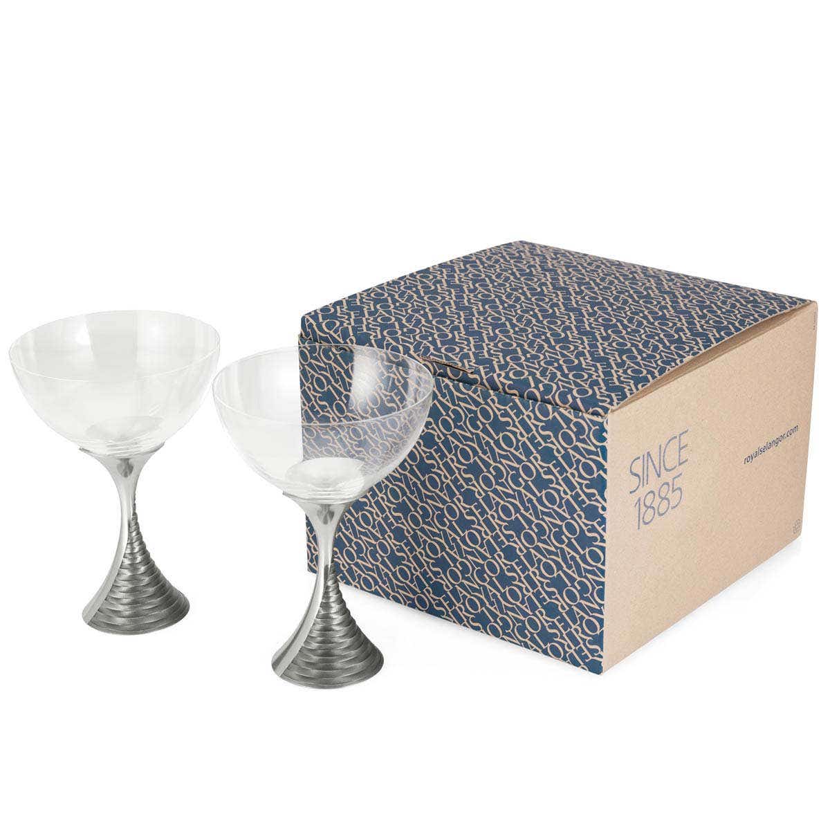 Champagne Coupe Pair — Weave Collection