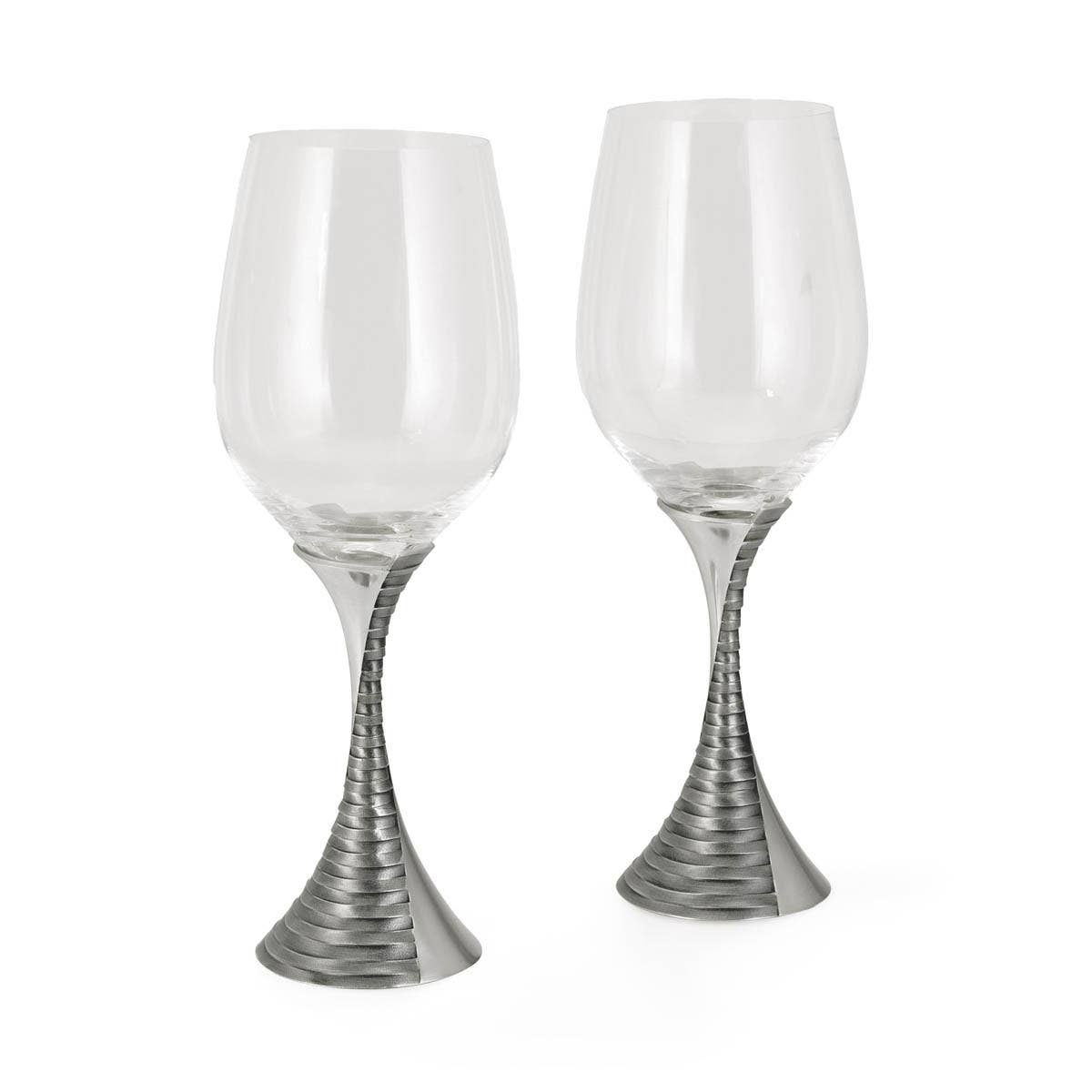 Red Wine Glass Pair — Weave Collection, bilde 3