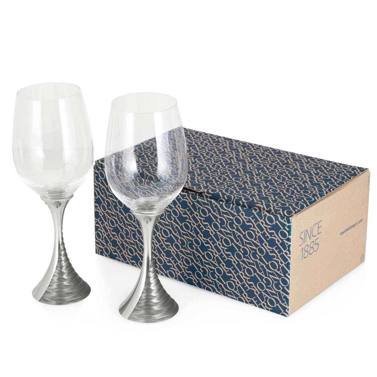 Red Wine Glass Pair — Weave Collection