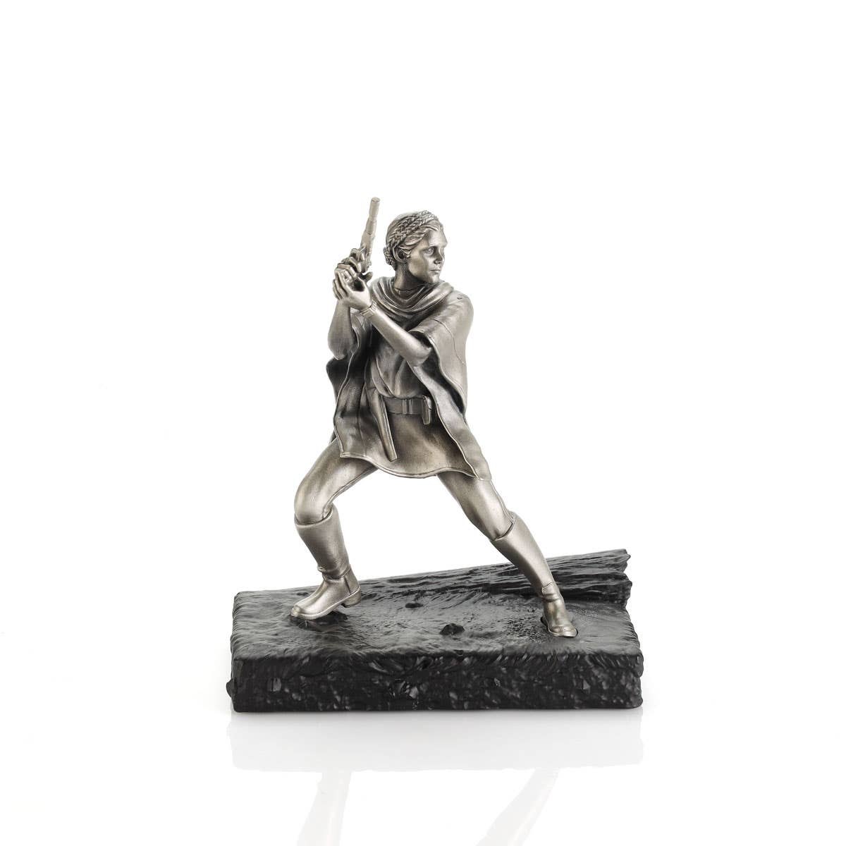 Leia Organa Endor Pewter Figurine — Star Wars