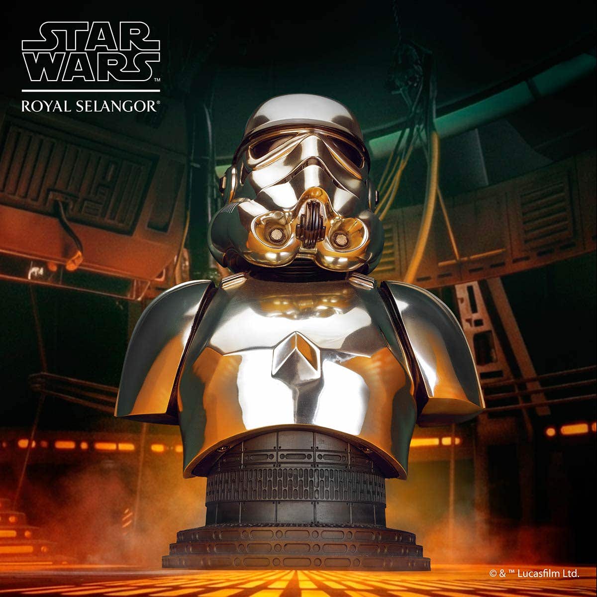 Darth Vader Pewter Figurine — Small, bilde 3