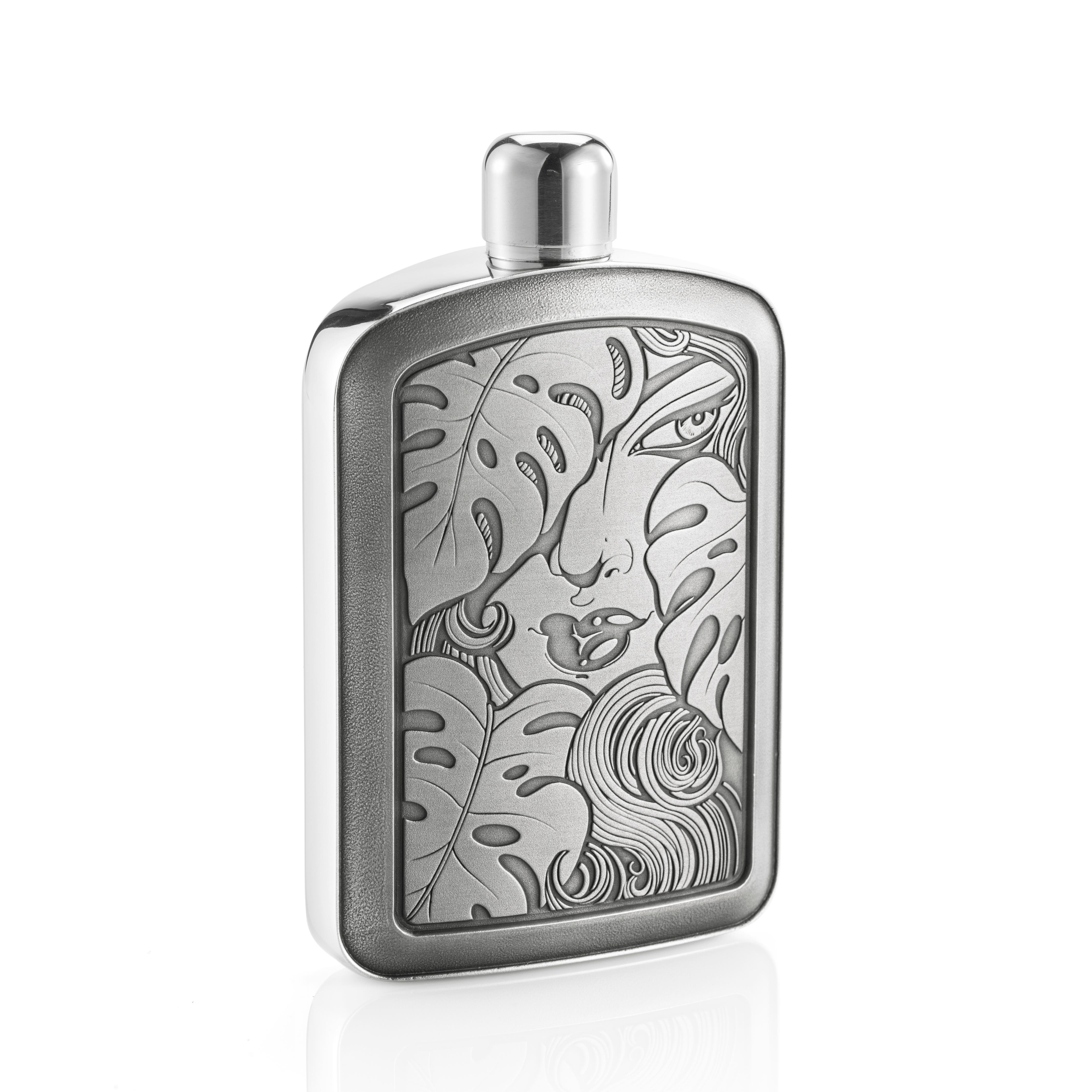 Limited Edition Douglas Monstera Hip Flask