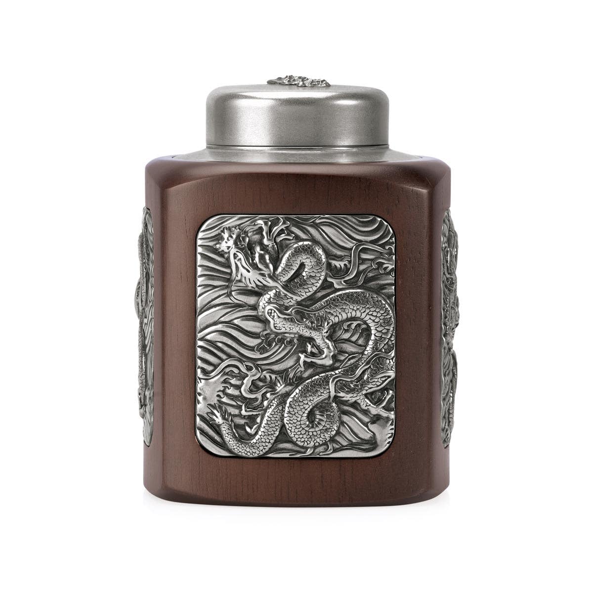 Auspicious Dragon Tea Caddy LG