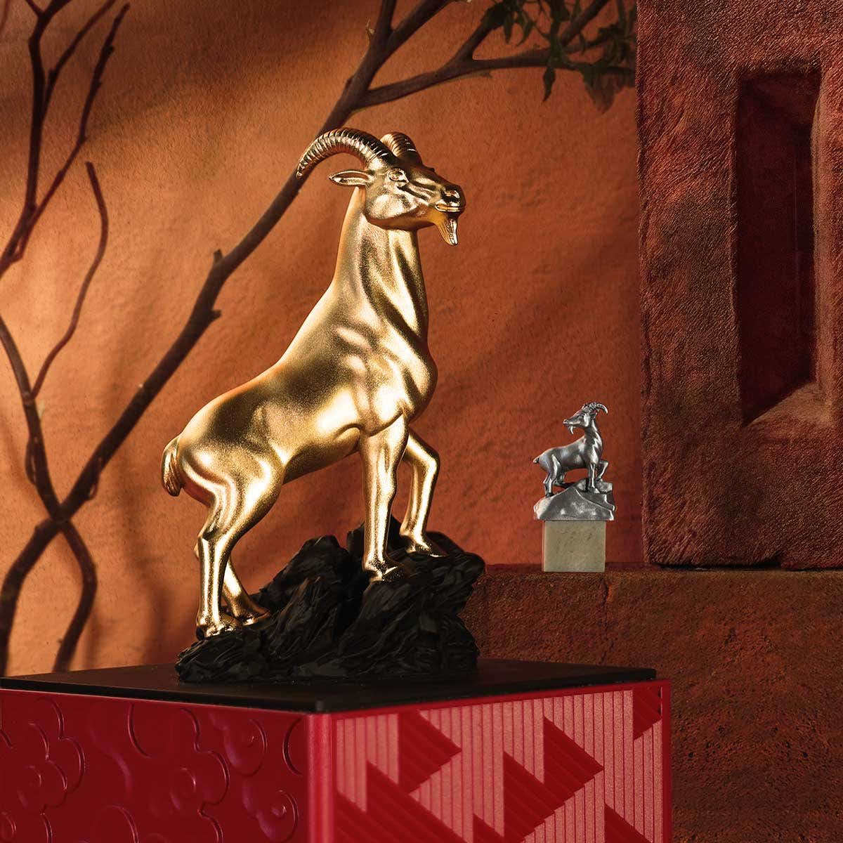 2027 Year of the Goat Figurine