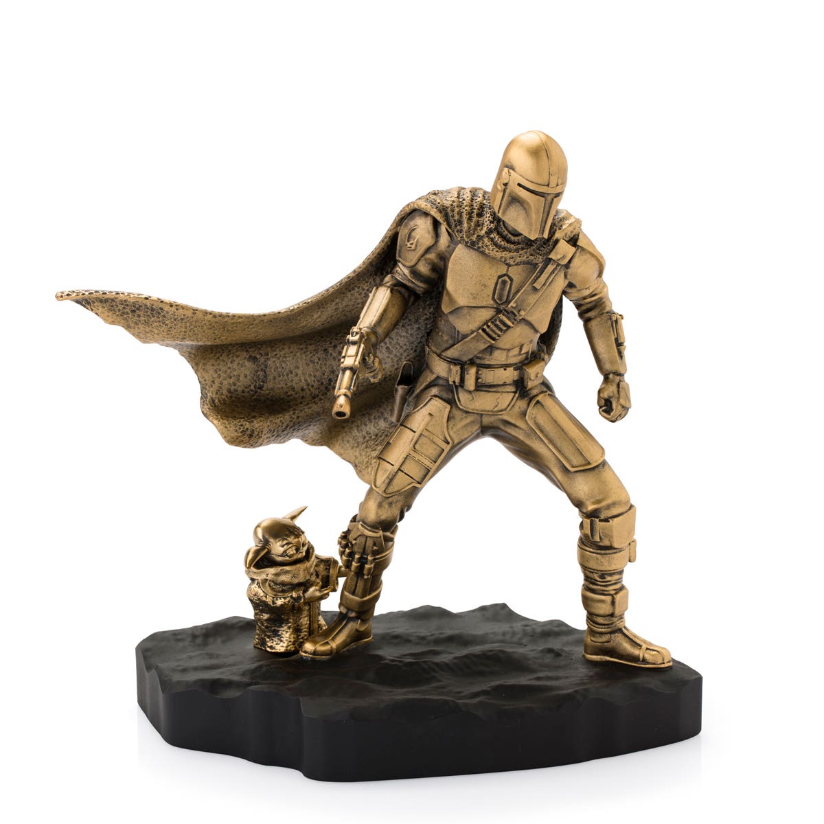 Limited Edition Gilt Mandalorian Figurine