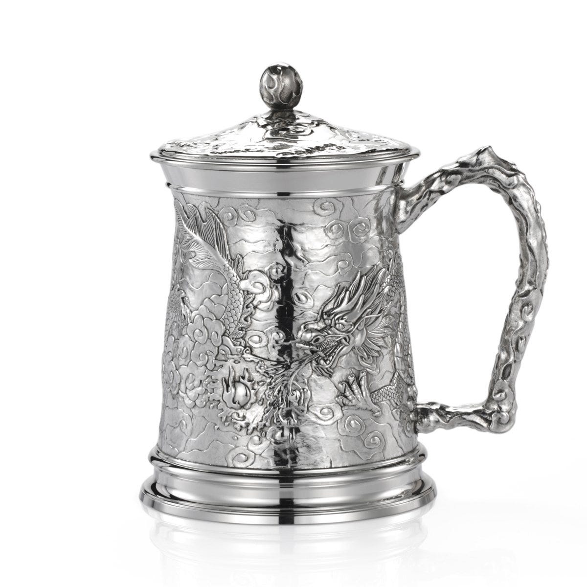 Lidded Dragon Tankard
