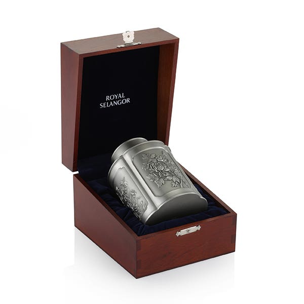 Gift-boxed Four Seasons Tea Caddy MD