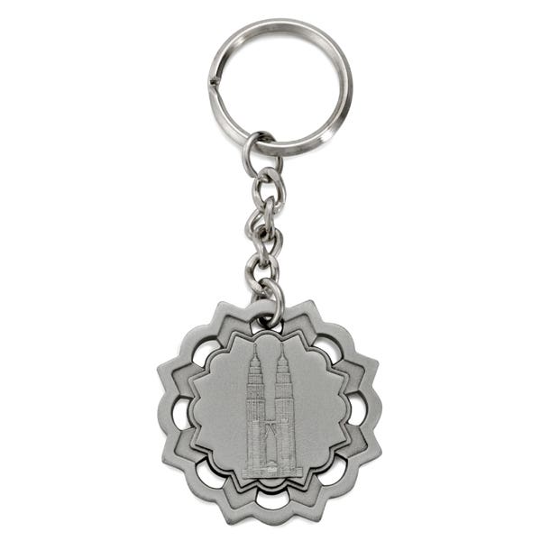 Twin Towers Keychain