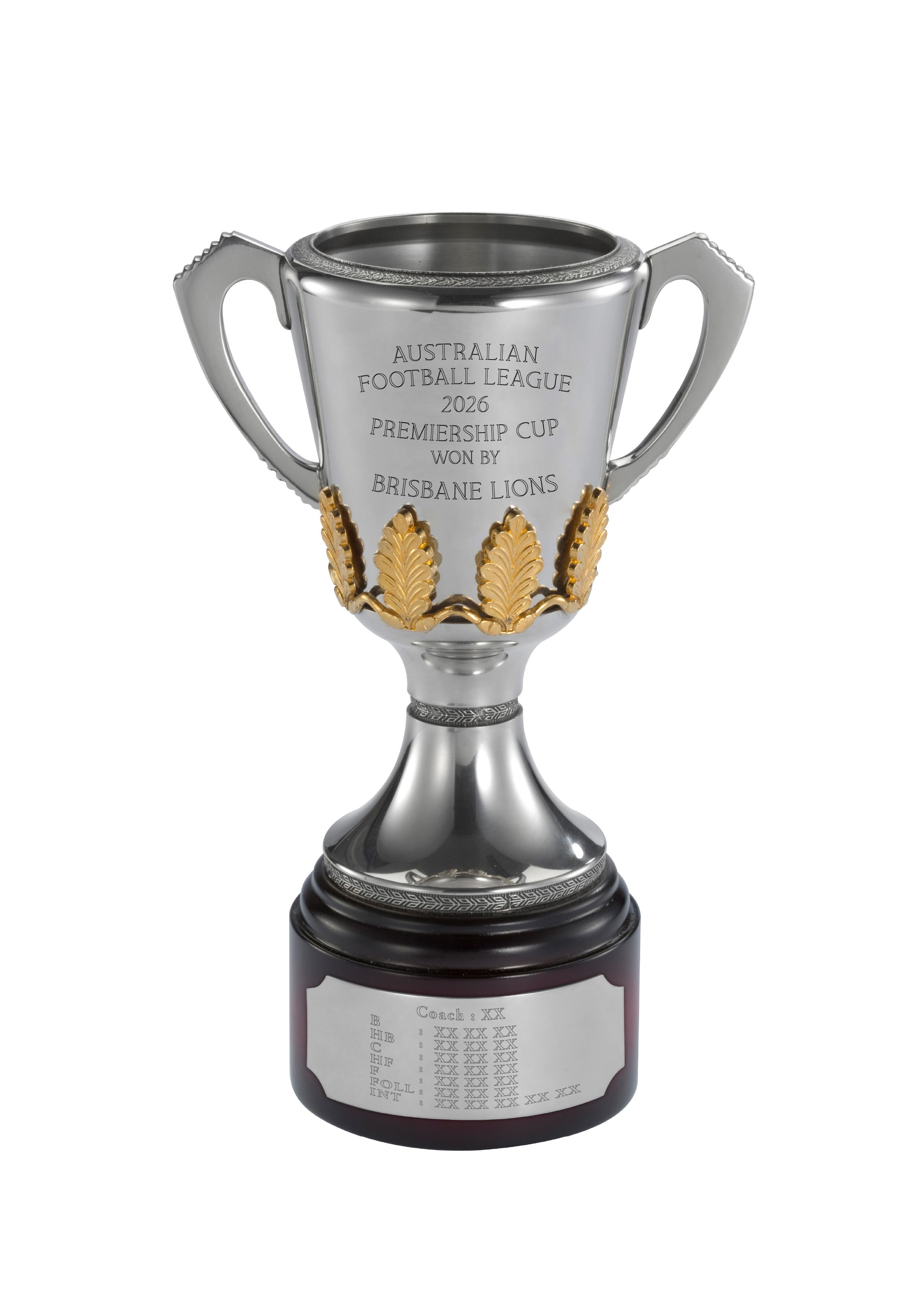 Brisbane Lions AFL Premiership Cup Replica
