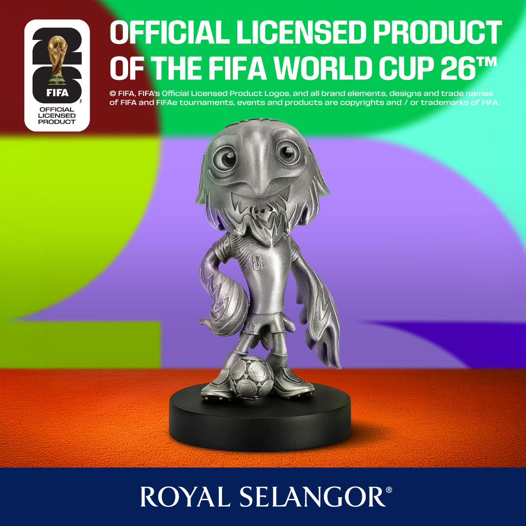 FIFA WC26 Clutch Mascot Figurine — Medium
